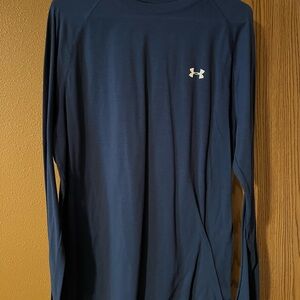 Under Armour Men's Navy Long Sleeve Shirt